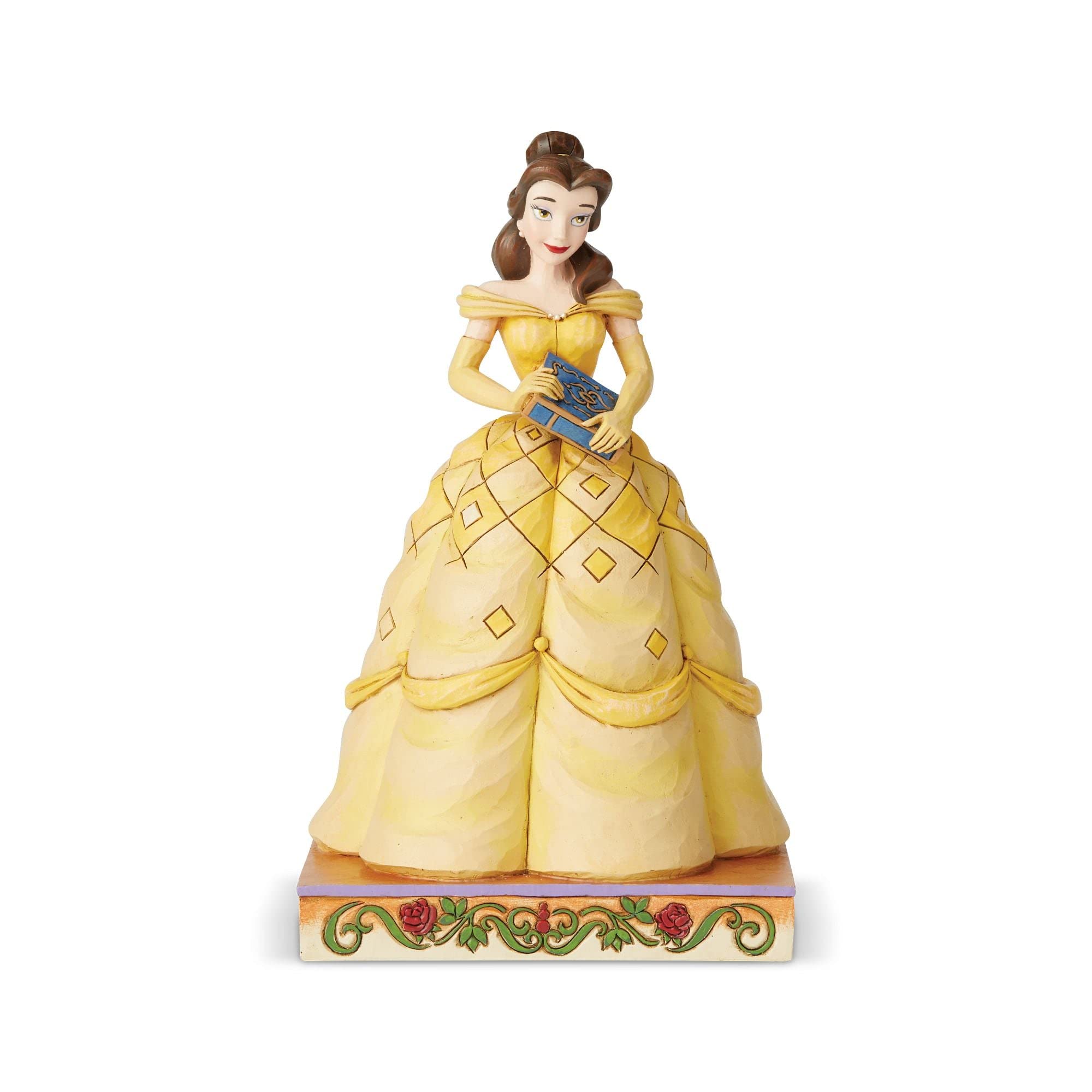 Jim Shore Disney Traditions Princess Passion Book Smart Belle